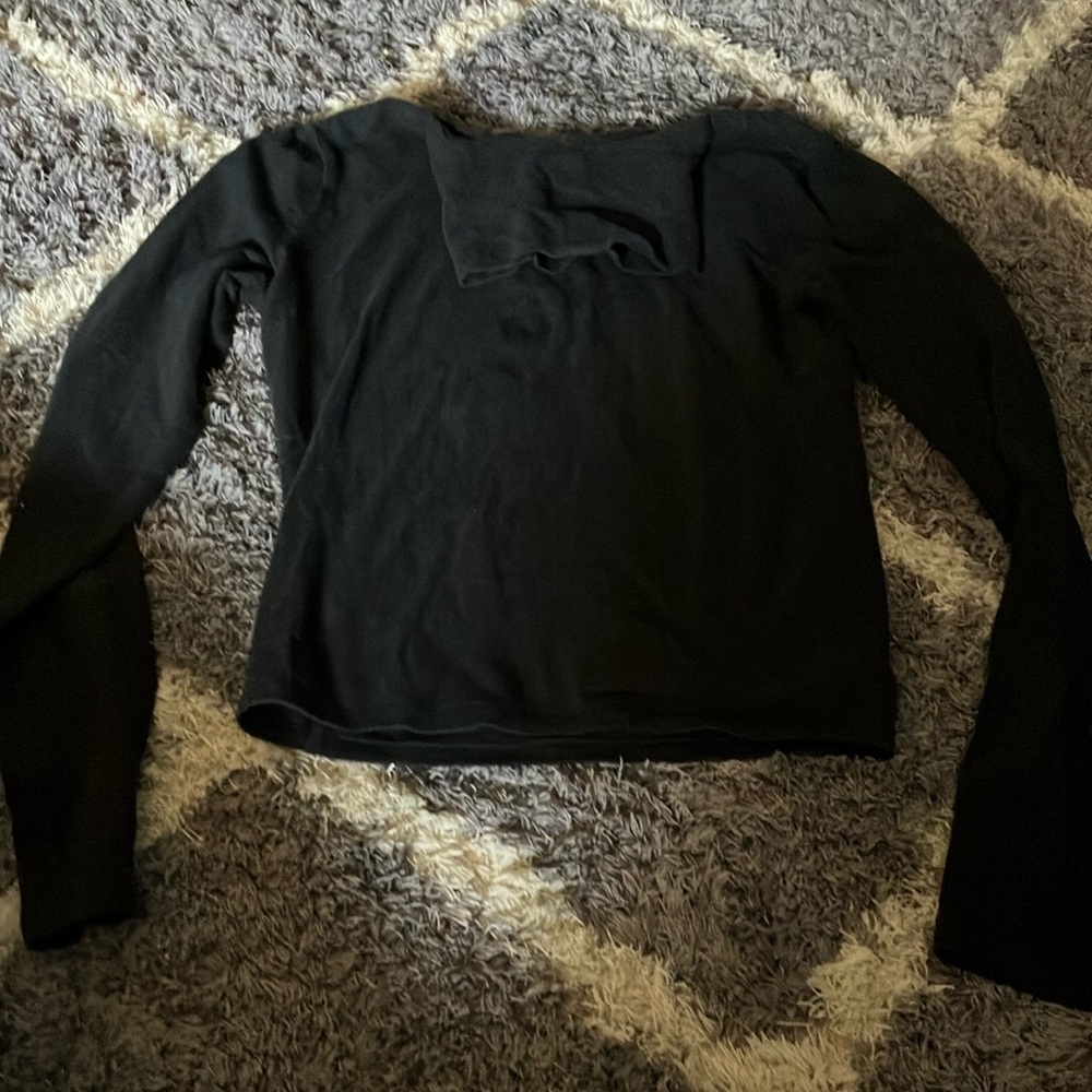 black hollister turtle neck